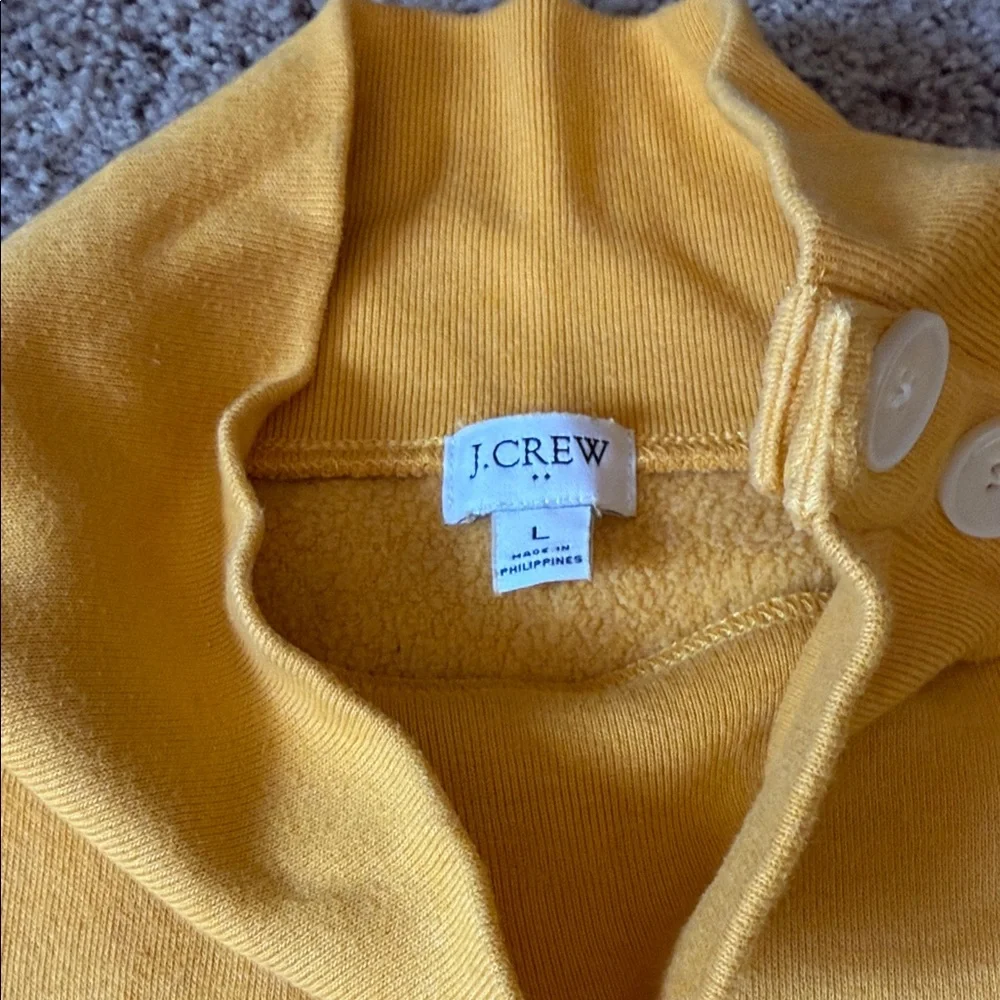 J. Crew Dark Yellow Sweatshirt